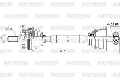  PDS0299 PATRON Приводной вал