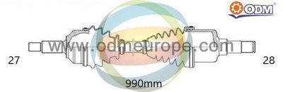  18016220 Multiparts Приводной вал