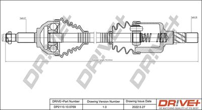  DP2110100769 Dr!ve+ Приводной вал