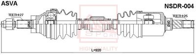 NSDR004 ASVA Приводной вал