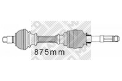  16411 MAPCO Приводной вал