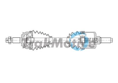  301601 TrakMotive Приводной вал