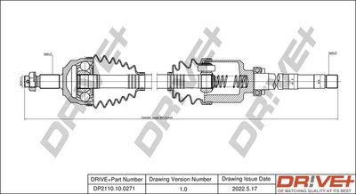  DP2110100271 Dr!ve+ Приводной вал