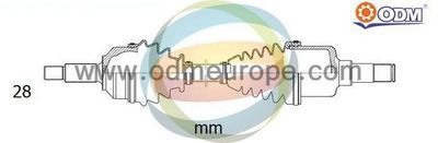  18165040 Multiparts Приводной вал