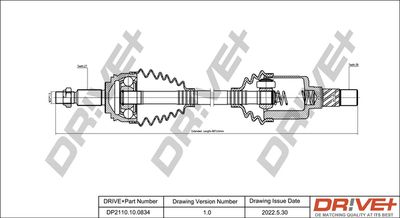  DP2110100834 Dr!ve+ Приводной вал