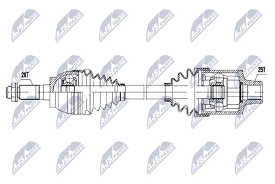  NPWMZ052 NTY Приводной вал