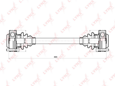  CD1401 LYNXauto Приводной вал