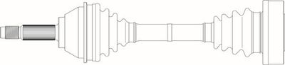  FI3271 GENERAL RICAMBI Приводной вал