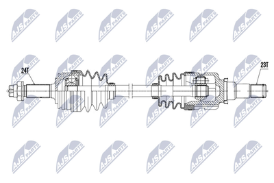  NPWTY170 NTY Приводной вал