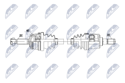  NPWHY603 NTY Приводной вал