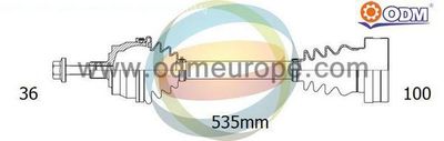  18215190 Multiparts Приводной вал