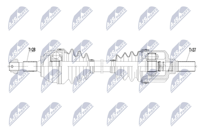  NPWCT093 NTY Приводной вал