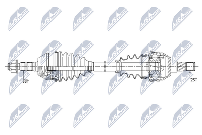 NPWPL091 NTY Приводной вал