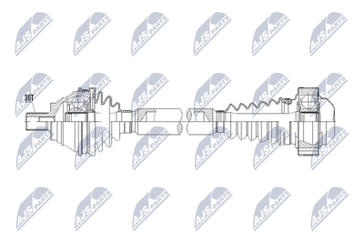  NPWVW107 NTY Приводной вал