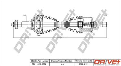  DP2110100284 Dr!ve+ Приводной вал