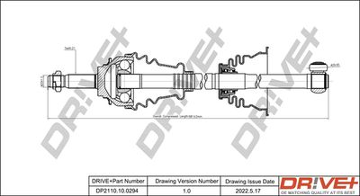  DP2110100294 Dr!ve+ Приводной вал