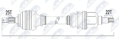 NPWCT010 NTY Приводной вал