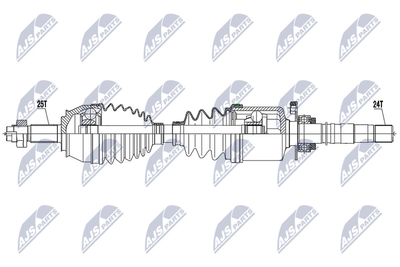  NPWFT053 NTY Приводной вал