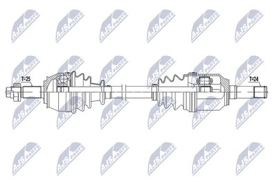  NPWFT047 NTY Приводной вал