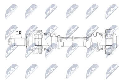  NPWBM083 NTY Приводной вал