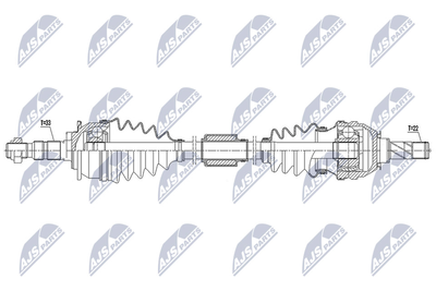  NPWPL105 NTY Приводной вал