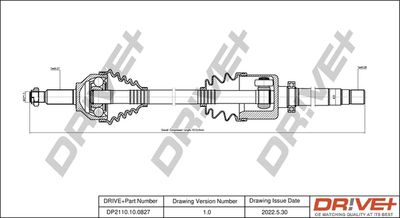  DP2110100827 Dr!ve+ Приводной вал