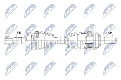  NPWPL075 NTY Приводной вал