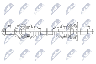  NPWBM159 NTY Приводной вал