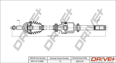  DP2110100826 Dr!ve+ Приводной вал