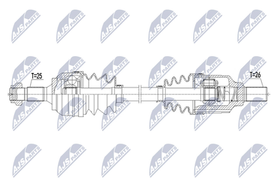  NPWCT087 NTY Приводной вал