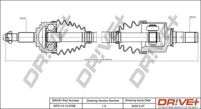  DP2110100768 Dr!ve+ Приводной вал