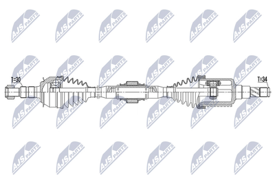  NPWDW035 NTY Приводной вал