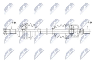  NPWPE063 NTY Приводной вал