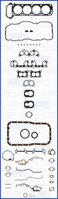 50129900 AJUSA Комплект прокладок, двигатель
