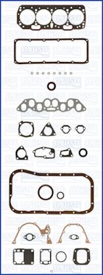 WG1164145 WILMINK GROUP Комплект прокладок, двигатель