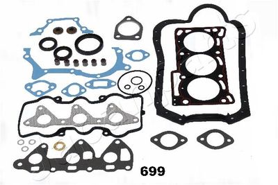 KM699 JAPANPARTS Комплект прокладок, двигатель