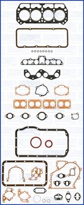 WG1163886 WILMINK GROUP Комплект прокладок, двигатель