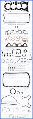 WG1452286 WILMINK GROUP Комплект прокладок, двигатель