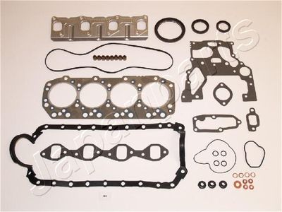 KM996 JAPANPARTS Комплект прокладок, двигатель