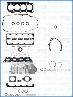 WG2172020 WILMINK GROUP Комплект прокладок, двигатель