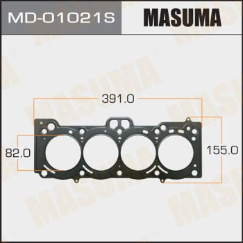 MD01021S MASUMA Прокладка, головка цилиндра