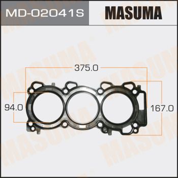 MD02041S MASUMA Прокладка, головка цилиндра