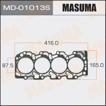 MD01013S MASUMA Прокладка, головка цилиндра