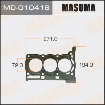 MD01041S MASUMA Прокладка, головка цилиндра