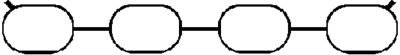 026226P CORTECO Прокладка, впускной коллектор