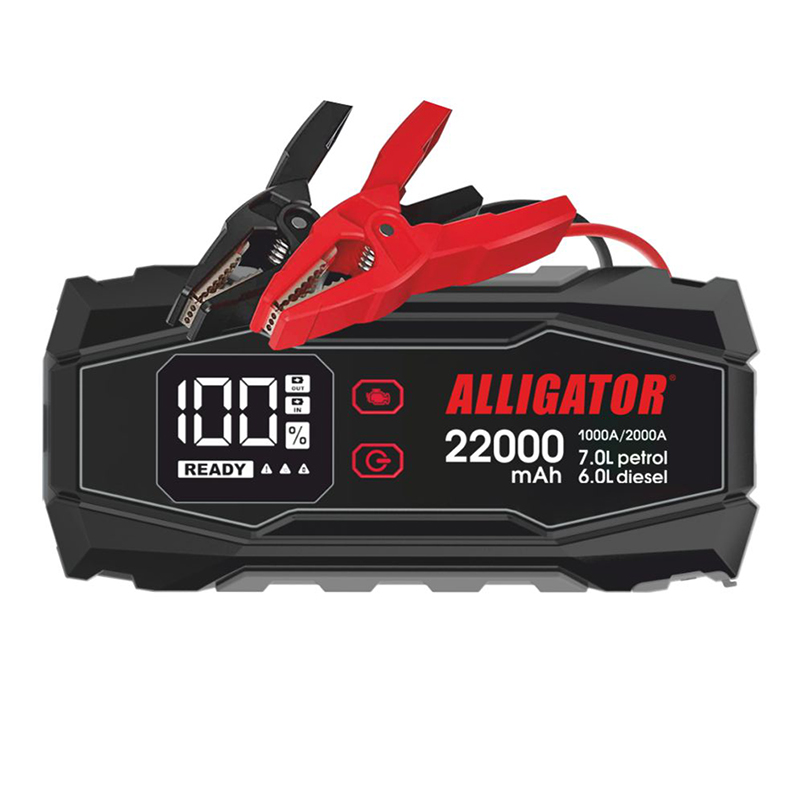  Пусковое устройство Alligator Jump Starter 1000A2000A 22000mAh JS845