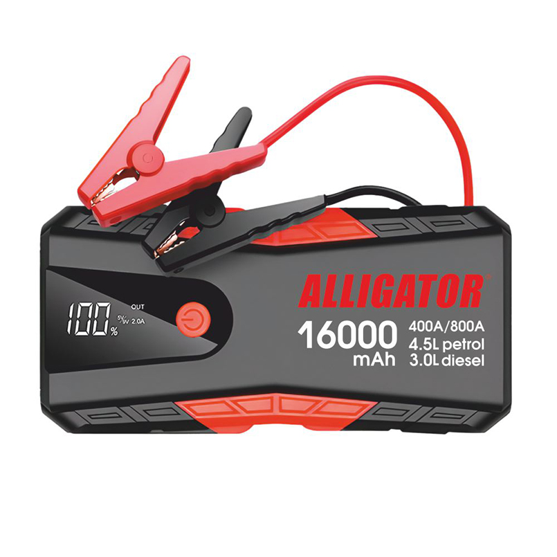  Пусковое устройство Alligator Jump Starter 400A800A 16000mAh JS840