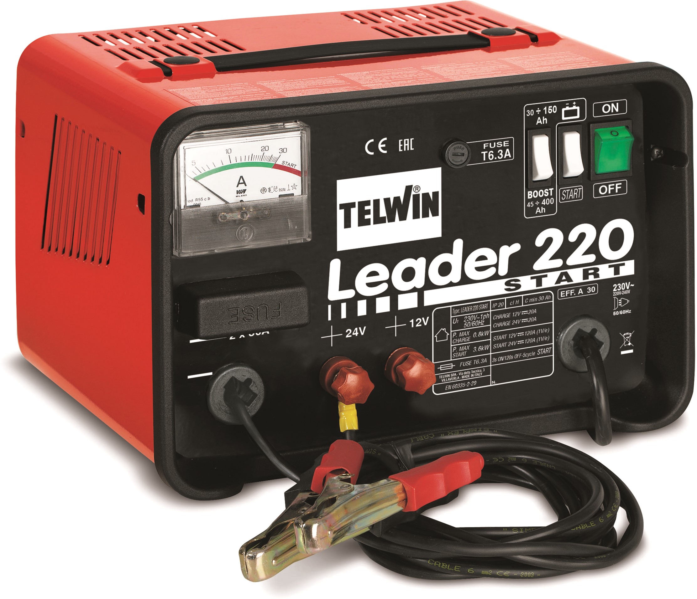  Пускозарядное устройство Telwin Leader 220 Start 230В 8004897885162