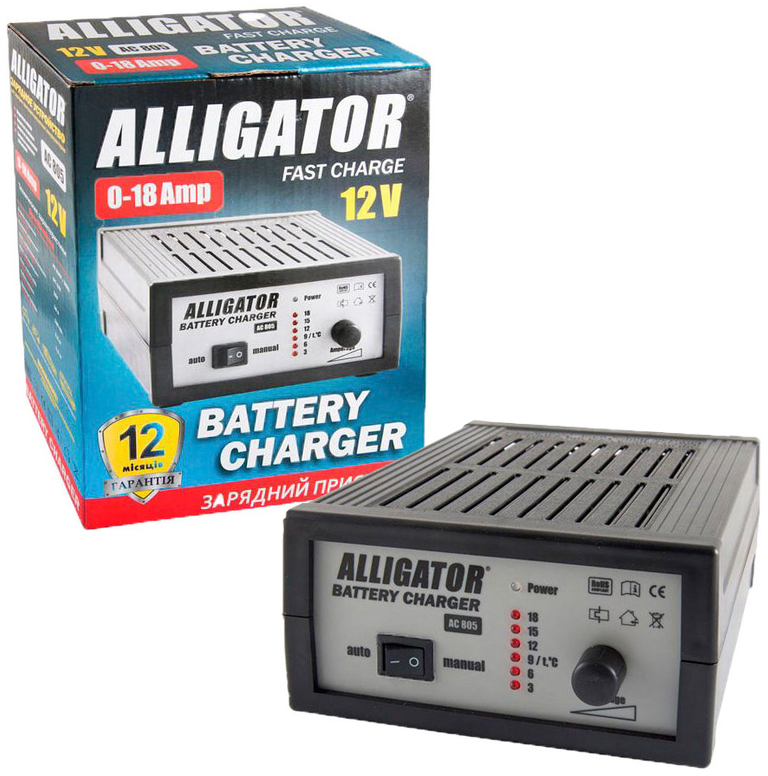  Зарядное устройство Alligator AC805