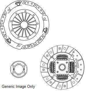  CK9086 NATIONAL Комплект сцепления